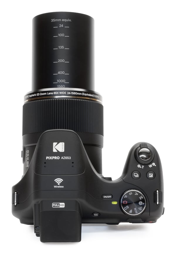 Kodak Astro Zoom AZ653 1/2.3" Bridge-kamera 20 MP BSI CMOS 5184 x 3888 pikseliä Musta