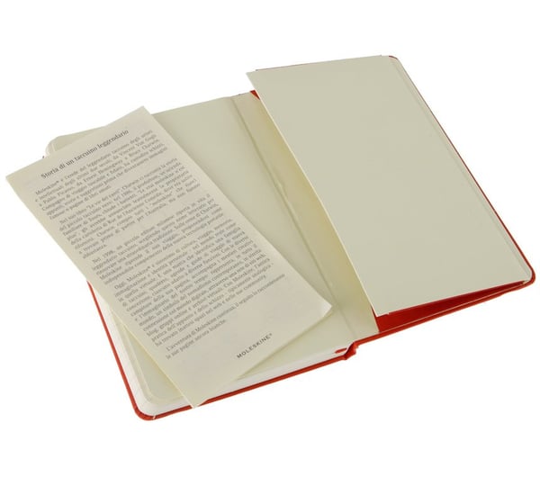 Moleskine MM710R blok og notesblok 192 ark Rød