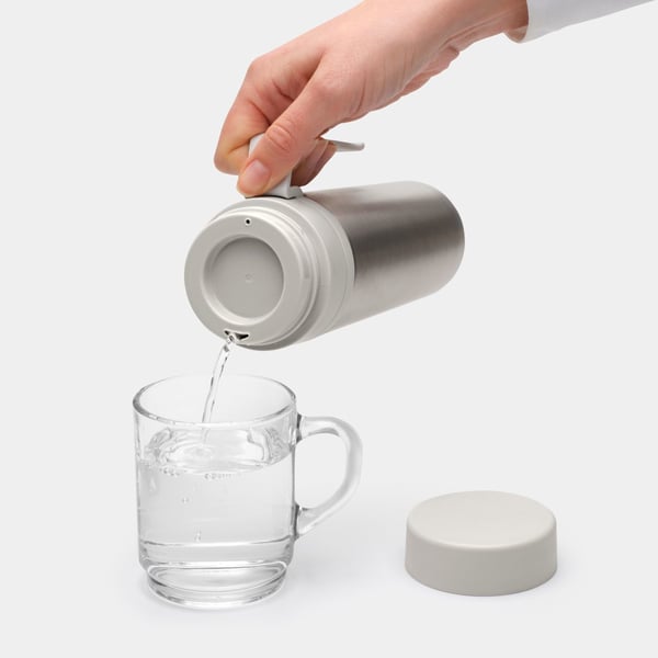 Brabantia 228667 drikkedunk Dagligt forbrug 500 ml Rustfrit stål Grå, Stål