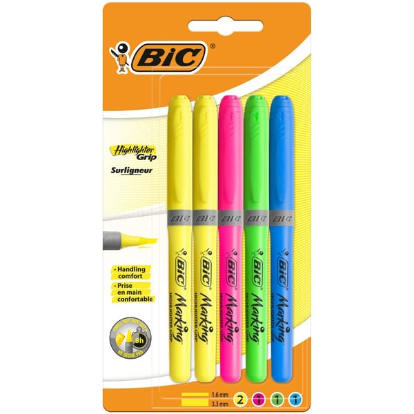 BIC 951344 märkpennor 5 styck