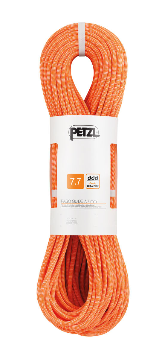 Petzl Paso Guide 7.7 Orange 60000 mm 7,7 mm Nylon 1 stk Petzl Paso Guide 7.7 Orange 60000 mm 7,7 mm Nylon 1 stk
