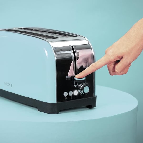 Cecotec Toastin' time 1500 Blue 7 4 skive(r) 1500 W Blå