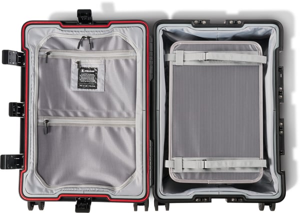 Pelican 25" ATX Trolley Hård skal Sort 70 L Polypropylen (PP), Zink, Acrylonitrilbutadienstyren, Ripstop