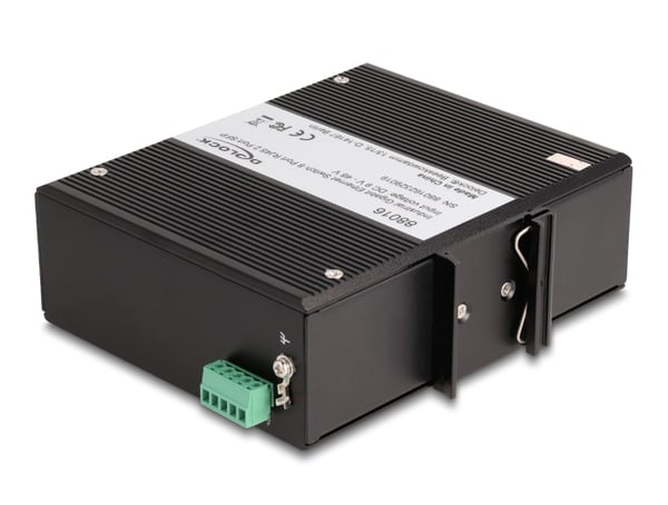 Miniatyrbild 4 av 4: DeLOCK 88016 nätverksswitchar Ohanterad Gigabit Ethernet (10/100/1000) Svart