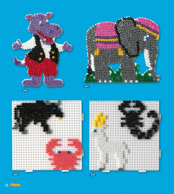 Hama Beads 399-12 Askartelulelu