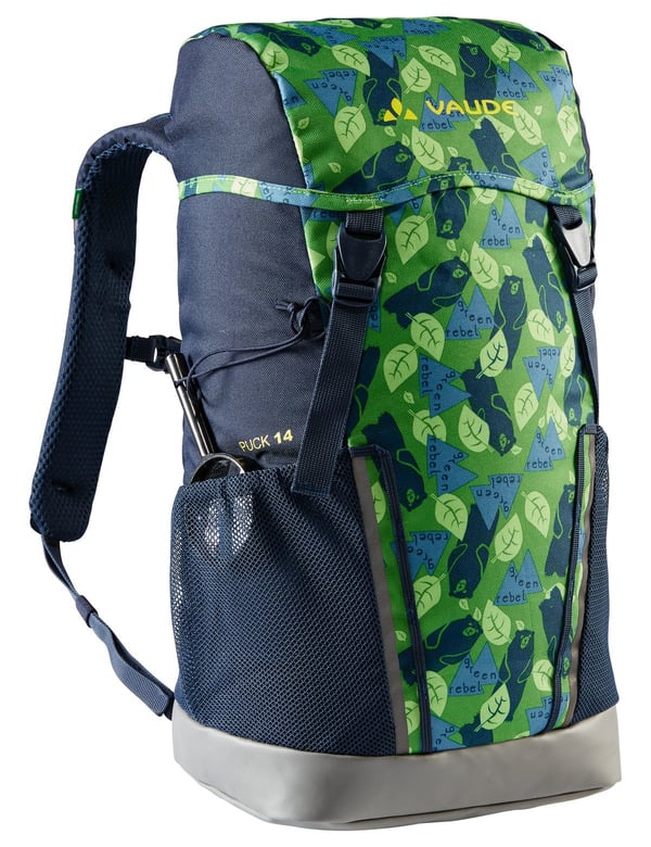 Miniatyrbillede 1 af 6: VAUDE Puck 14 rygsæk Fritidsrygsæk Grøn Polyester, Polyurethan