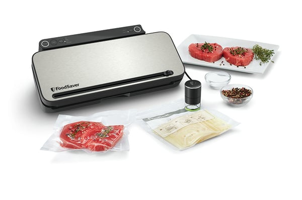 FoodSaver VS3190X vakuum forsegler Sort, Rustfrit stål