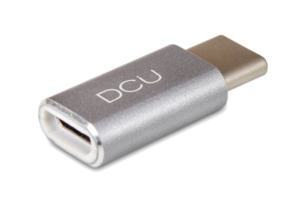 Miniatyrbillede 1 af 3: DCU Advance Tecnologic 30402025 kabel kønsskifter USB C Micro-USB A Grå
