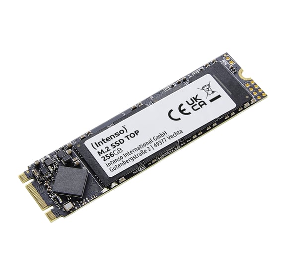 Miniatyrbillede 1 af 5: Intenso Top 256 GB M.2 Serial ATA III 3D NAND