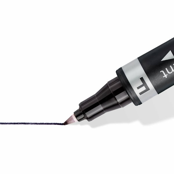 Pikkukuva 2 / 2: Staedtler Lumocolor permanent duo 348 vedenkestävä tussi 1 kpl