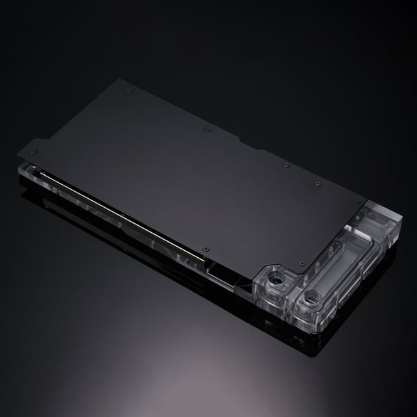 Phanteks Glacier G40 Vattenblock + bakre platta