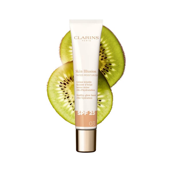 Clarins Skin Illusion Tinted Moisturizer SPF25 40 ml 24 t Ansigt