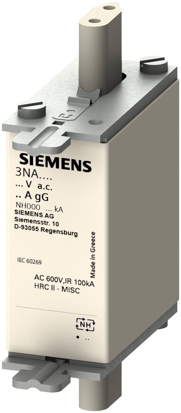 Miniatyrbillede 1 af 3: Siemens 3NA3814-6 sikring Højspænding 1 stk