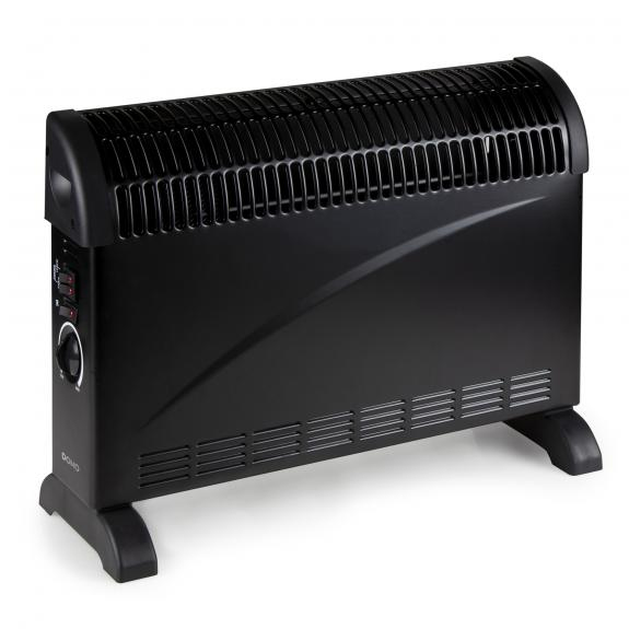 Domo DO7350CH varmeapparat Indendørs Sort 2000 W Konvektor elektrisk rumvarmer