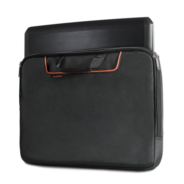 Everki EKF808S17B väskor bärbara datorer 43,9 cm (17.3") Överdrag Svart, Orange