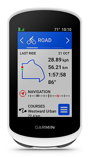Garmin Edge Explore 2 7,62 cm (3") Langaton polkupyörätietokone Musta, Valkoinen