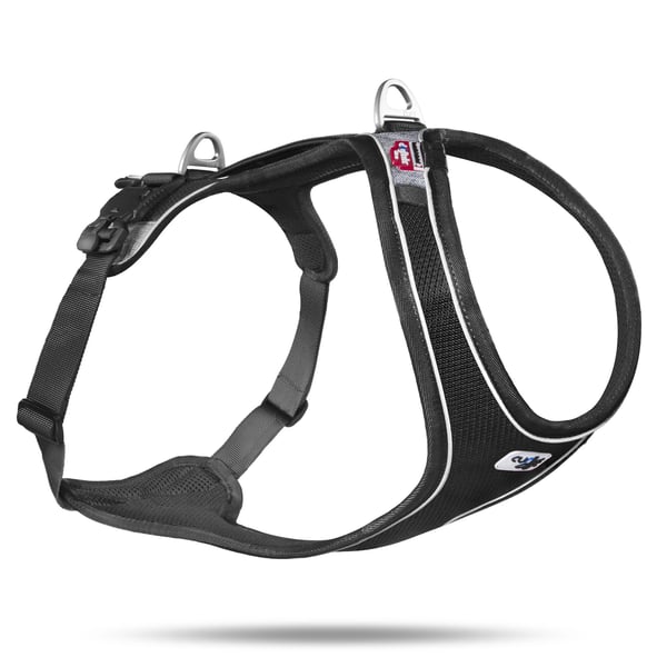 Curli Magnetic Belka Comfort Harness L Sort Hund Vestsele