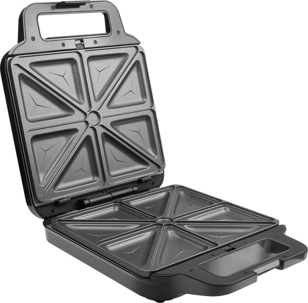 Concept SV3080 smörgåsgrill 1200 W Rostfritt stål, Svart