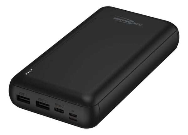 Pikkukuva 1 / 9: Ansmann PB212 Litium polymeeri (LiPo) 30000 mAh Musta