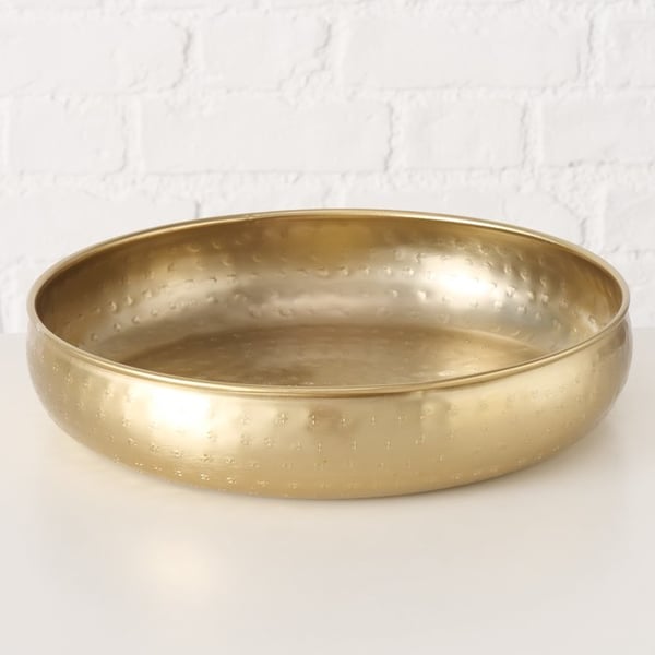 Boltze 2079938 dekorativ skål Guld Metal
