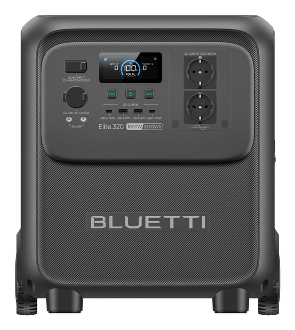 Bluetti Elite 320 bärbar kraftstation 9 Litiumjärnfosfat (LiFePo4) 1800 W 34 kg Bluetti Elite 320 bärbar kraftstation 9 Litiumjärnfosfat (LiFePo4) 1800 W 34 kg