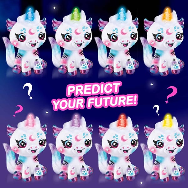 Canal Toys Airbrush Plush Light-Up Cosmic Unicorn
