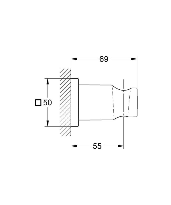 GROHE Rainshower bruser holder