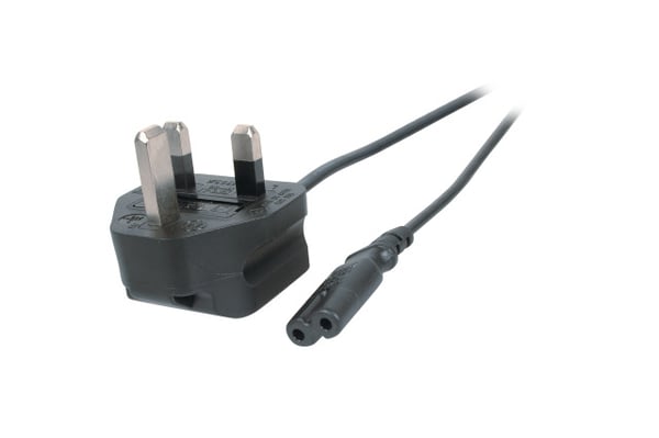EFB Elektronik EK498.3 el-ledning Sort 3 m BS 1363/A C7 forbinder