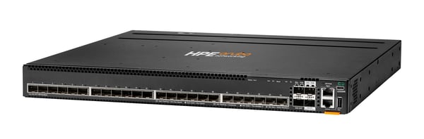 HPE Aruba Networking CX 6300M 24p SFP+ LRM support and 2p 50G and 2p 25G MACSec Switch hanterad L3 Strömförsörjning via Ethernet (PoE) stöd 1U