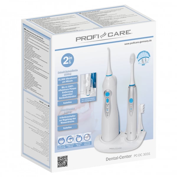 ProfiCare PC-DC 3031 Vuxen Blå, Vit