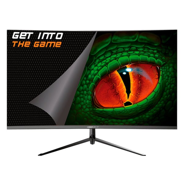 KeepOut XGM27CV3 platta pc-skärmar 68,6 cm (27") 1920 x 1080 pixlar Full HD LED Svart