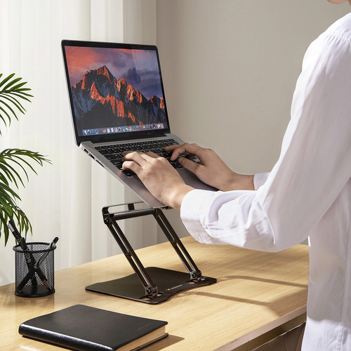 Miniatyrbillede 2 af 22: Wozinsky WRS-CPY75DSB Stander til laptop og tablet Sort 43,9 cm (17.3")