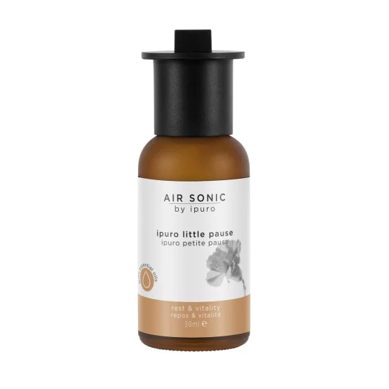 Miniatyrbillede 1 af 2: ipuro Little Pause aroma essens Æterisk olie 30 ml Bergamot, Nellike, Eucalyptus, Lavendel, Citrongræs, Mint, Sandeltræ, Tonka bønner Luftrensere