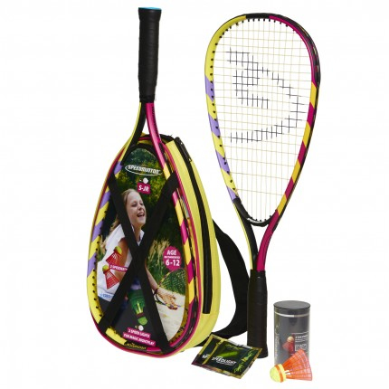 Miniatyrbillede 1 af 2: Speedminton 400043 badminton ketsjer Aluminium Flerfarvet 2 stk