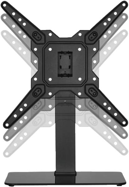 myWall HP2HL 139,7 cm (55") Skrivebord Sort