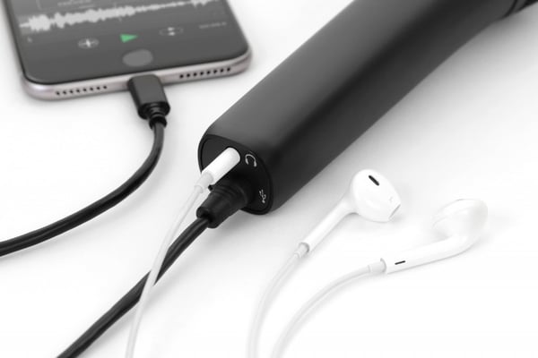 Pikkukuva 4 / 15: IK Multimedia iRig Mic HD 2 Musta Matkapuhelimen/älypuhelimen mikrofoni