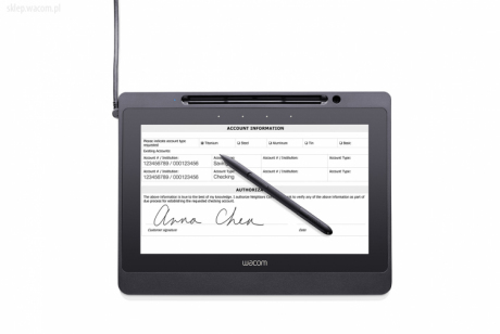 Wacom DTU1141B + Sign Pro PDF 26,9 cm (10.6") Musta LCD