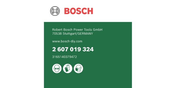 Bosch 2 607 019 324 borr Borrsats 30, 19