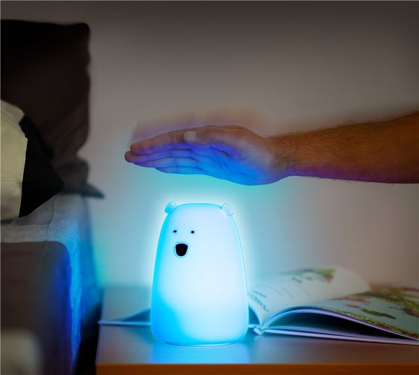 Goobay 61647 babynattlampor Fristående Svart, Vit LED