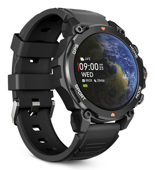 Miniatyrbillede 8 af 9: Ksix Explorer 3,63 cm (1.43") AMOLED Digital Berøringsskærm Sort GPS (satellit)