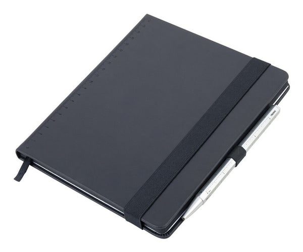 TROIKA NPP04/SI blok og notesblok A5 64 ark Sort