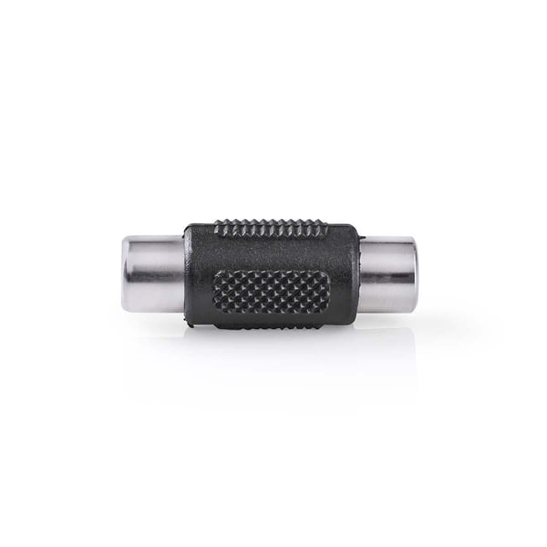 Nedis CAGB24950BK kabel kønsskifter RCA Female Sort Nedis CAGB24950BK kabel kønsskifter RCA Female Sort