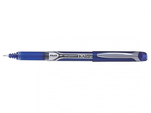 Pilot Hi-Tecpoint V10 Grip Blå