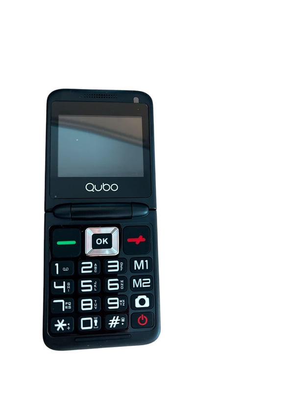 Miniatyrbillede 4 af 5: Qubo X-10BK 6,1 cm (2.4") Blå Kameratelefon