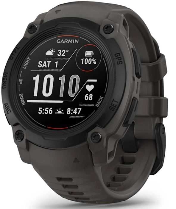 Miniatyrbillede 1 af 12: Garmin Instinct E 2,18 cm (0.86") MIP 40 mm Digital 166 x 166 pixel Sort GPS (satellit)