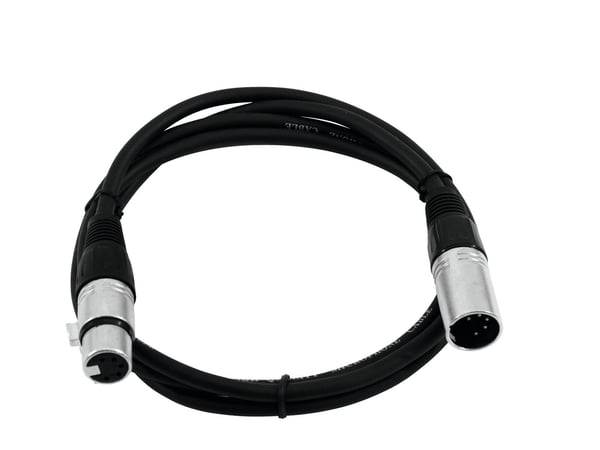 Miniatyrbillede 3 af 3: Omnitronic 30220765 lydkabel 1,5 m XLR (5-pin) Sort