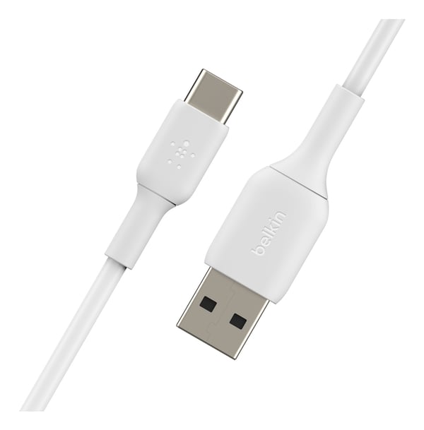 Belkin BoostCharge USB-kabel USB 2.0 1 m USB A USB C Hvid