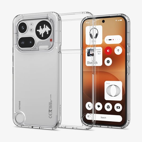 Spigen Ultra Hybrid matkapuhelimen suojakotelo 17,4 cm (6.83") Suojus Läpinäkyvä