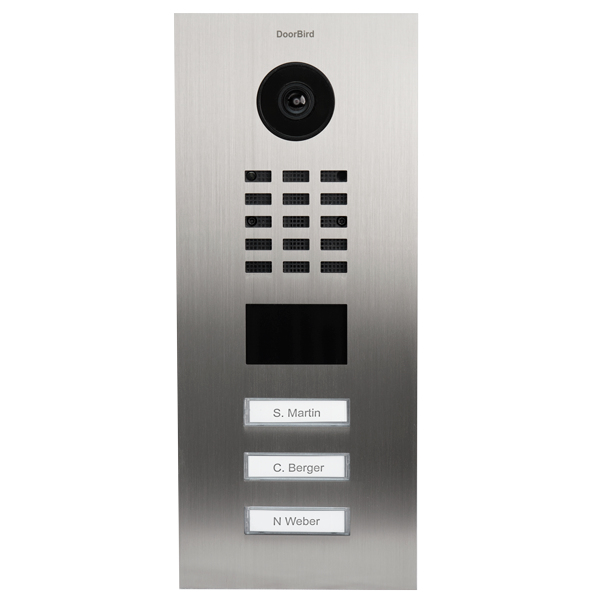 DoorBird D2103V videopuhelinjärjestelmä Ruostumaton teräs