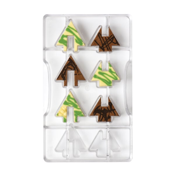 Decora 0050132 godis- och chokladform Polykarbonat Transparent